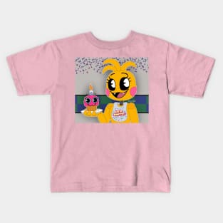 Toy Chica & Mr. Cupcake Kids T-Shirt